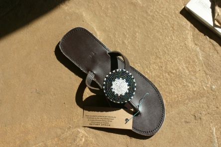 A shoe made by Sanata. They even custom-made me a pair for my little pixie feet!